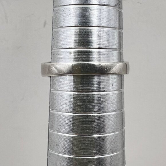 Sterling Silver Mystic Topaz Ring Sz 9 Rainbow 12mm Stone CZ Accents Art Deco - Picture 11 of 13